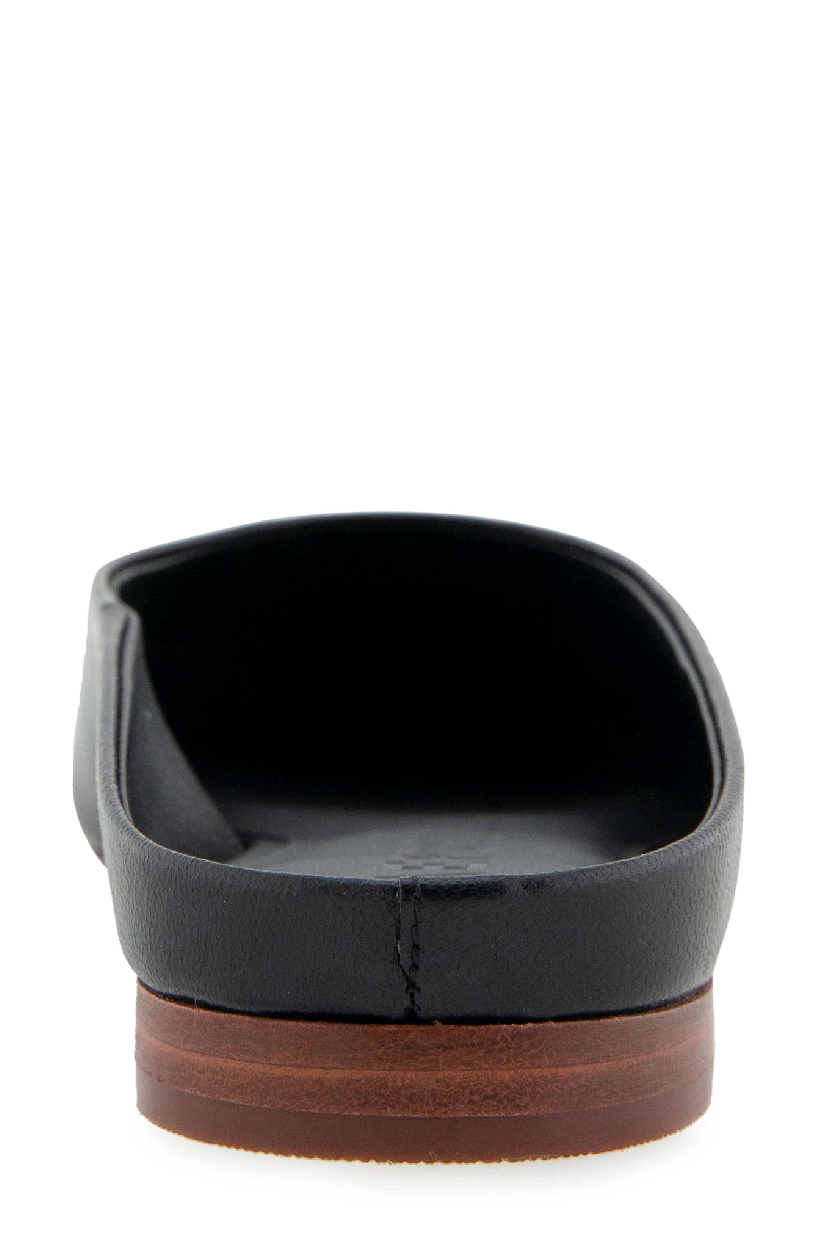 Aerosoles Amara Mule, Alternate, color, Black Shiny Leather