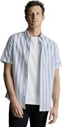 Charles Tyrwhitt Non-Iron Stretch Poplin Slub Short Sleeve Shirt