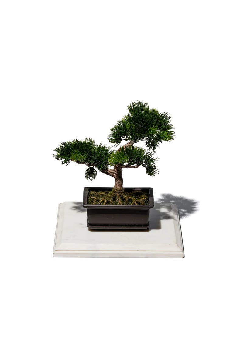 PUEBCO Marble Pedestal, Alternate, color, White