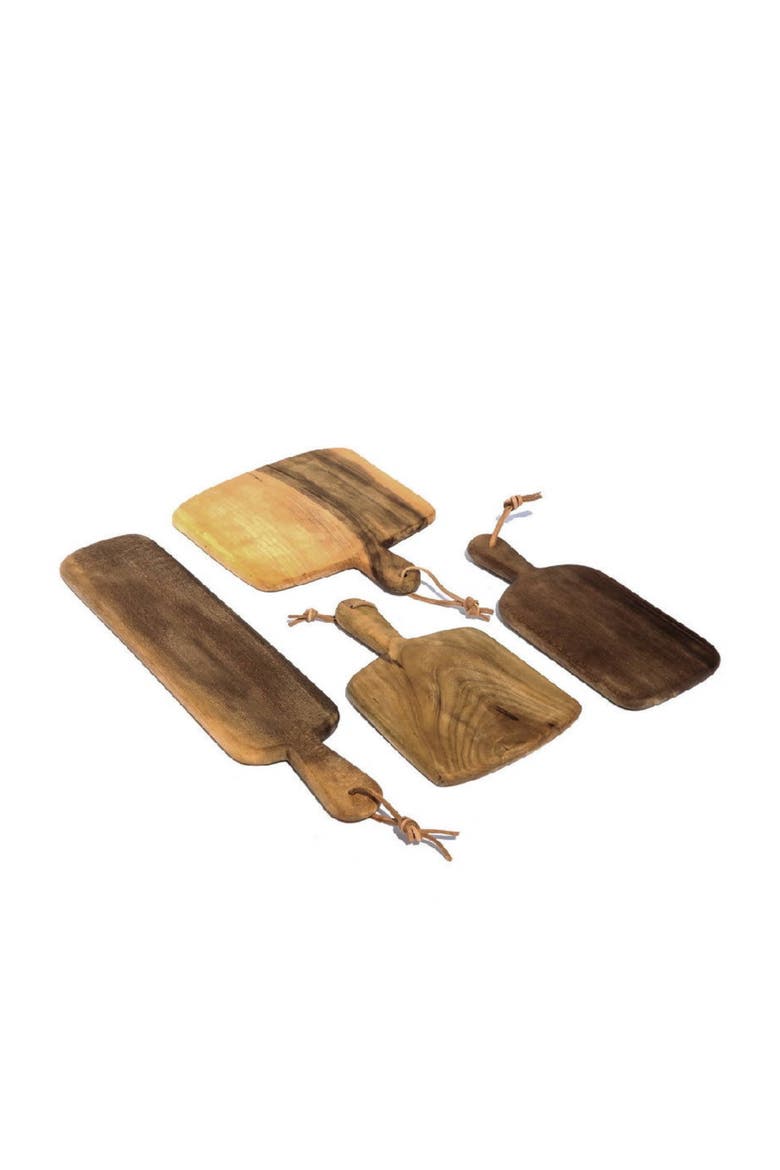 Walnut Cutting Board Collection, Alternate, color, Brown