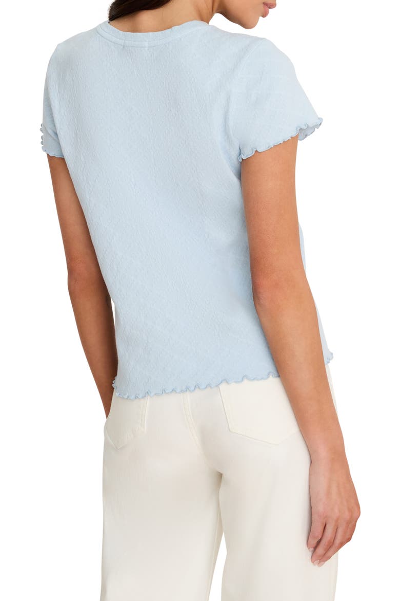 Geometric Lace T-Shirt, Alternate, color, SKY