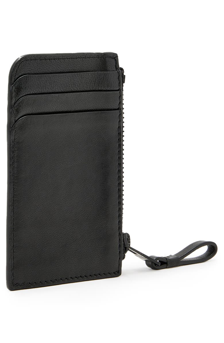 AllSaints Orlando Isamu Leather Wallet, Alternate, color,