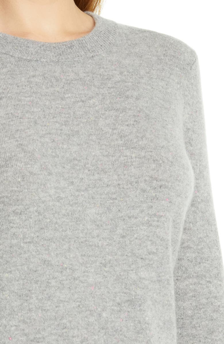 Altuzarra Button Back Cashmere Sweater, Alternate, color, 