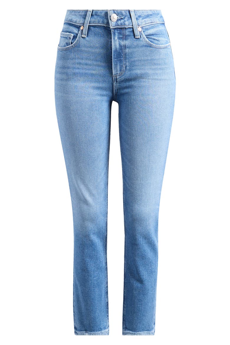Cindy High Waist Ankle Straight Leg Jeans, Alternate, color, BUCKINGHAM