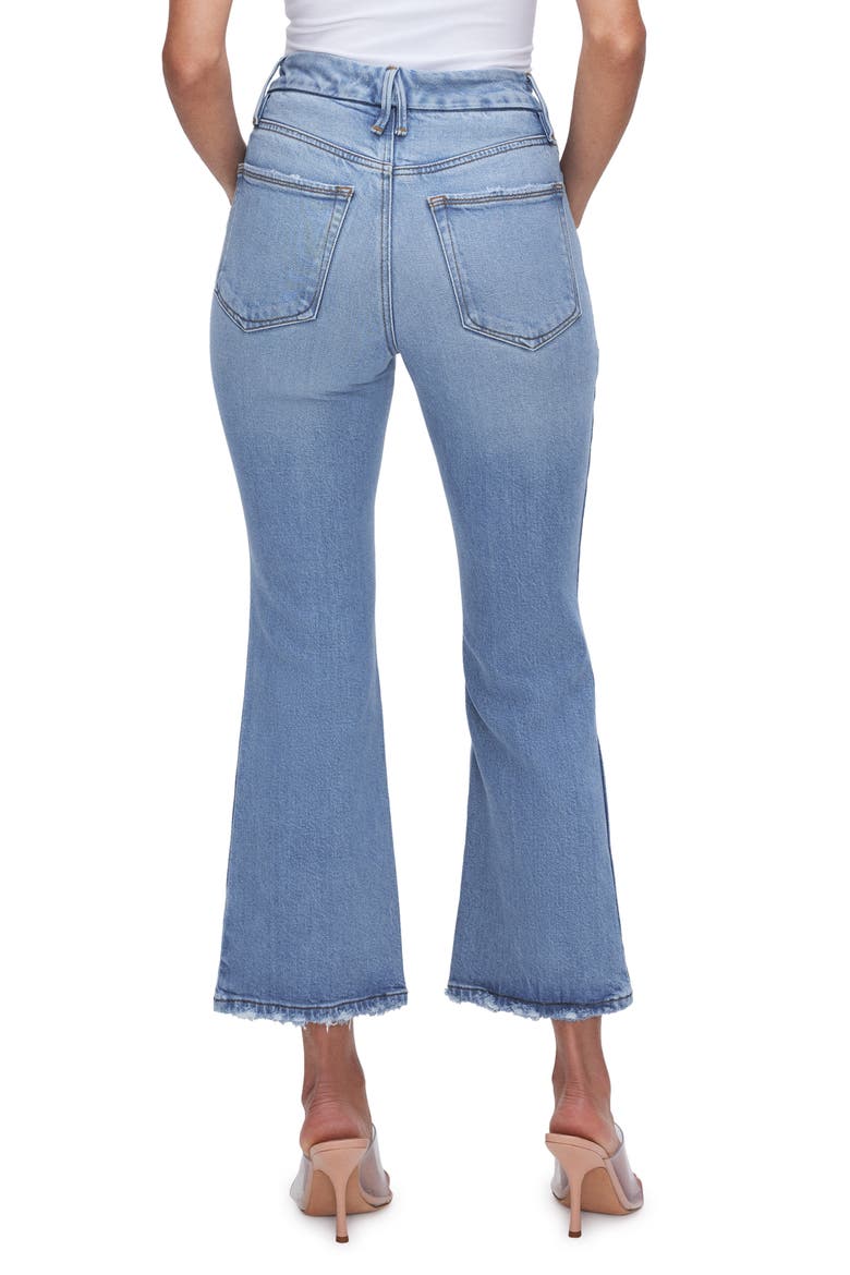 Good Legs Crop Mini Bootcut Jeans, Alternate, color, INDIGO510
