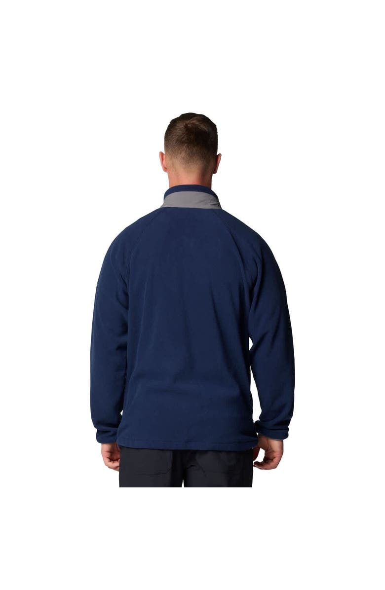 Columbia Men's Columbia  Navy Penn State Nittany Lions Flanker IV Fleece Raglan Full-Zip Jacket, Alternate, color, 