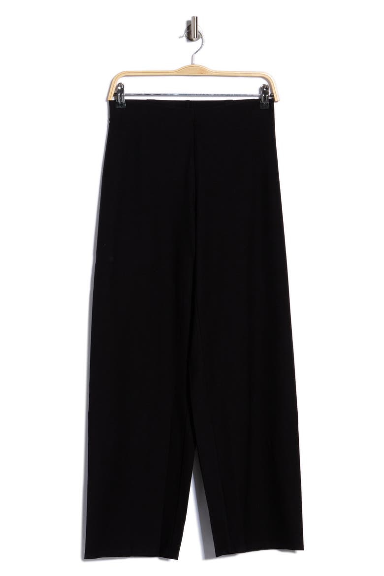 High Waist Wide Leg Pants, Main, color, BLACK