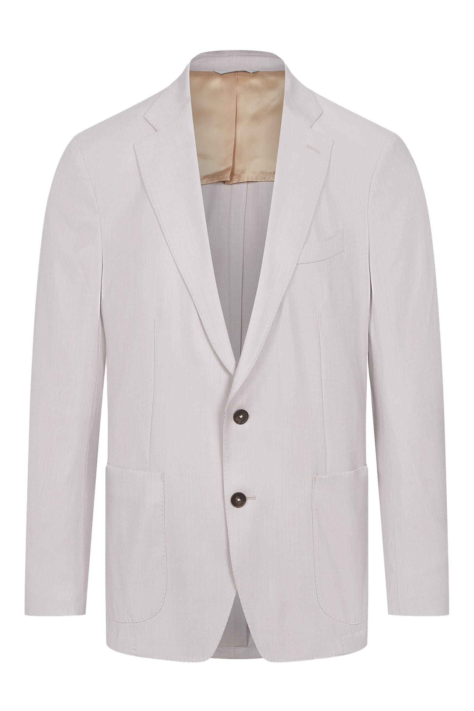Wool Slubs Emanuel Berg Beige Slub Wool & Silk Blend Sport Coat (Men) | Nordstromrack