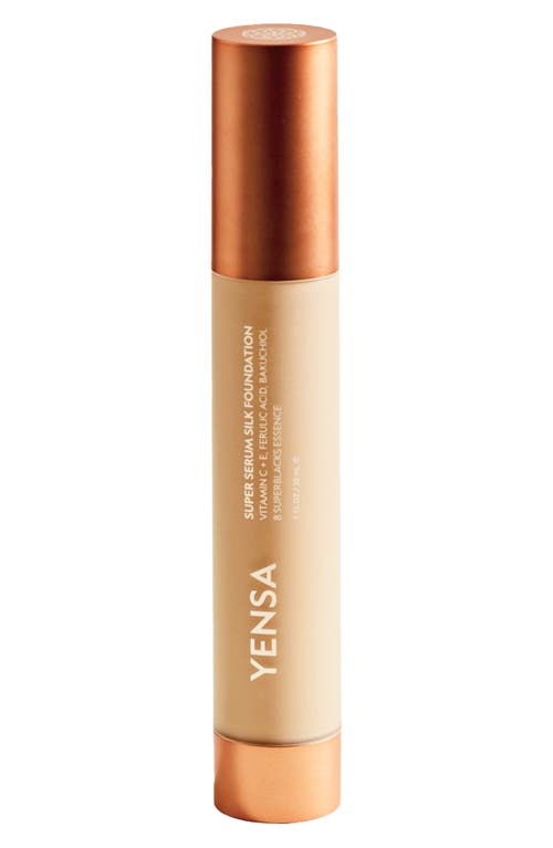 YENSA Super Serum Silk Natural Glow Hydrating Peptide Foundation for Radiant Skin in Medium 1 
