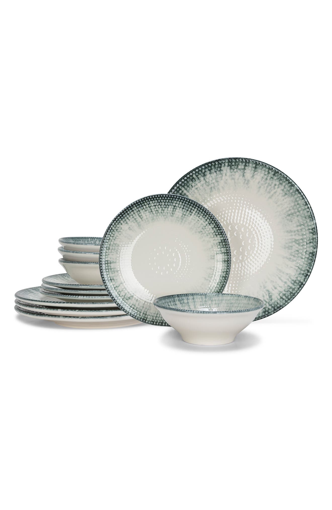 SOFT IVORY BLUE-GREEN