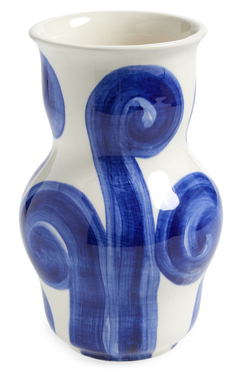 Kahler Tulle 9" Vase, Main, color, Blue