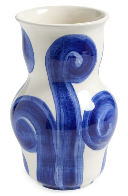 Kähler Kahler Tulle 9" Vase In Blue