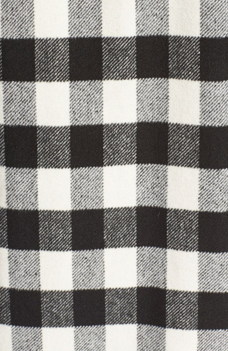 VETEMENTS Plaid Oversize Wool Blend Shirt, Alternate, color, 