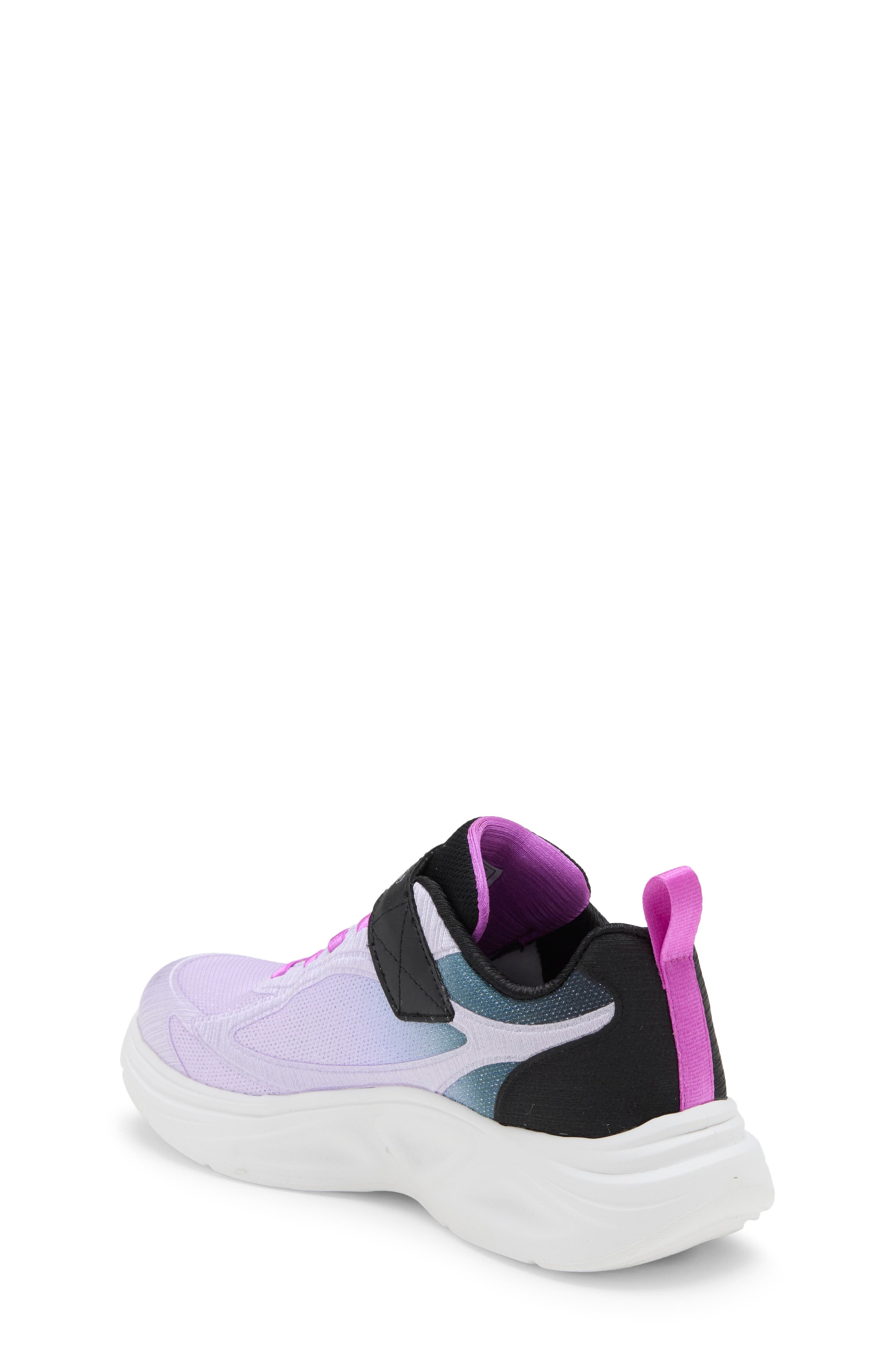 Kids' S-Lights Sola Glow 2.0 Dazzle Steps Sneaker, Alternate, color, BLACK LAVENDER