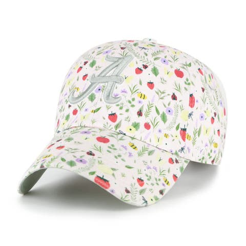 Women's '47  Natural Alabama Crimson Tide Posey Clean Up Adjustable Hat