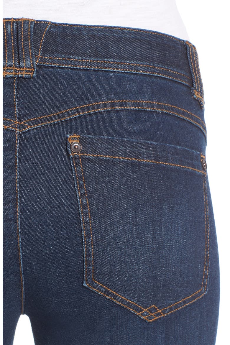 Ab-Solution Itty Bitty Bootcut Jeans (Nordstrom Exclusive), Alternate, color, BLUE