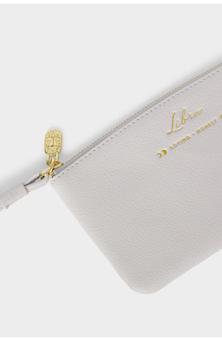 Katie Loxton Zodiac Wristlet Pouch, Alternate, color, Libra