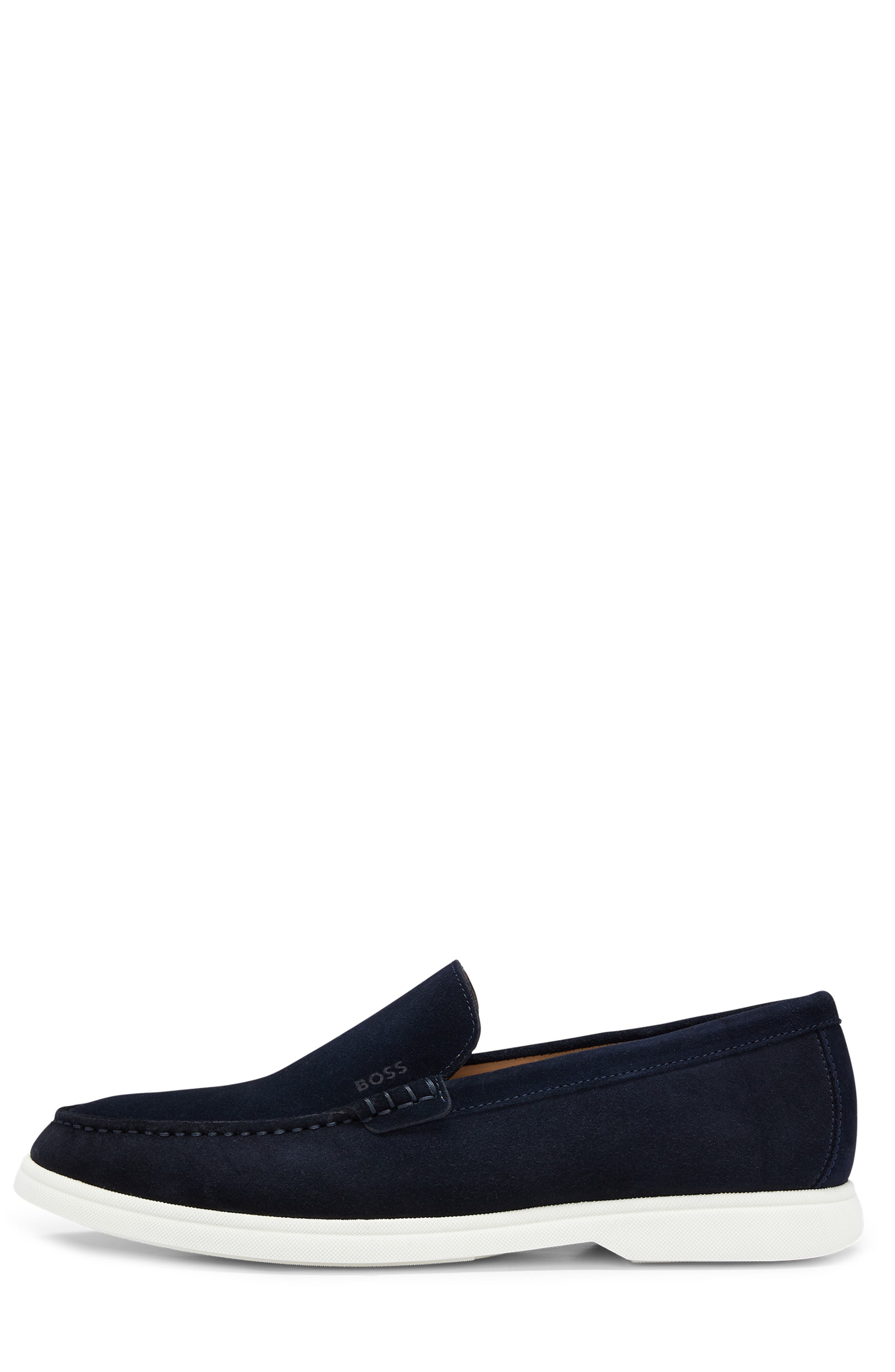 BOSS Sienne Loafer, Alternate, color, Dk Bu