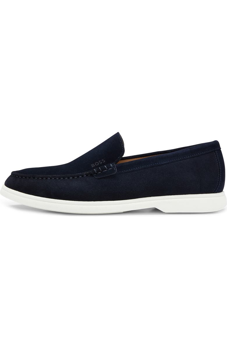 BOSS Sienne Loafer, Alternate, color, Dk Bu