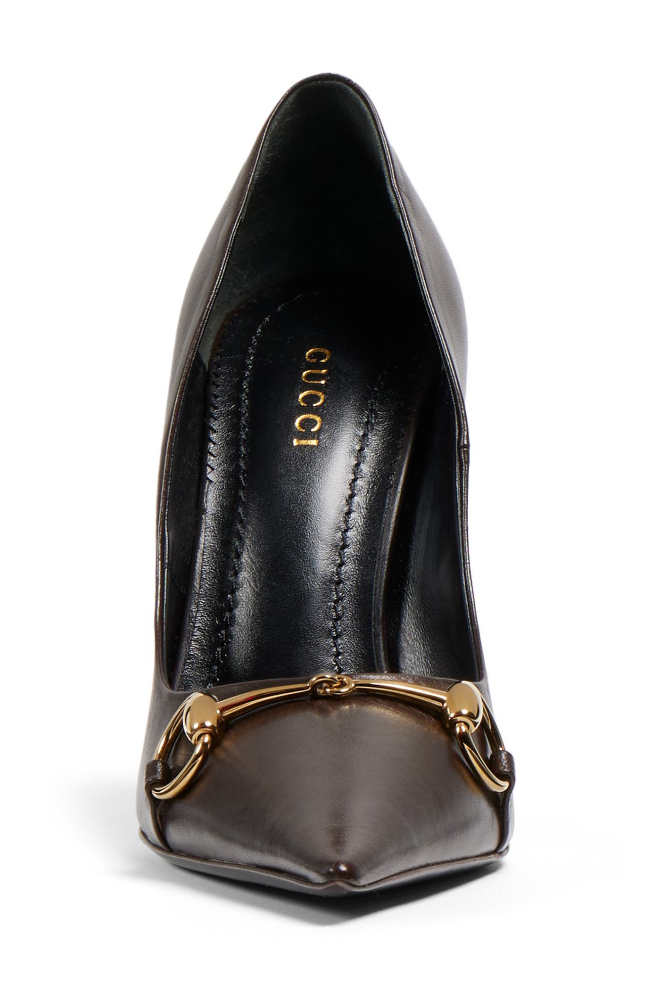 Horsebit Point Toe Pump, Alternate, color, 2714 SPICED BROWN