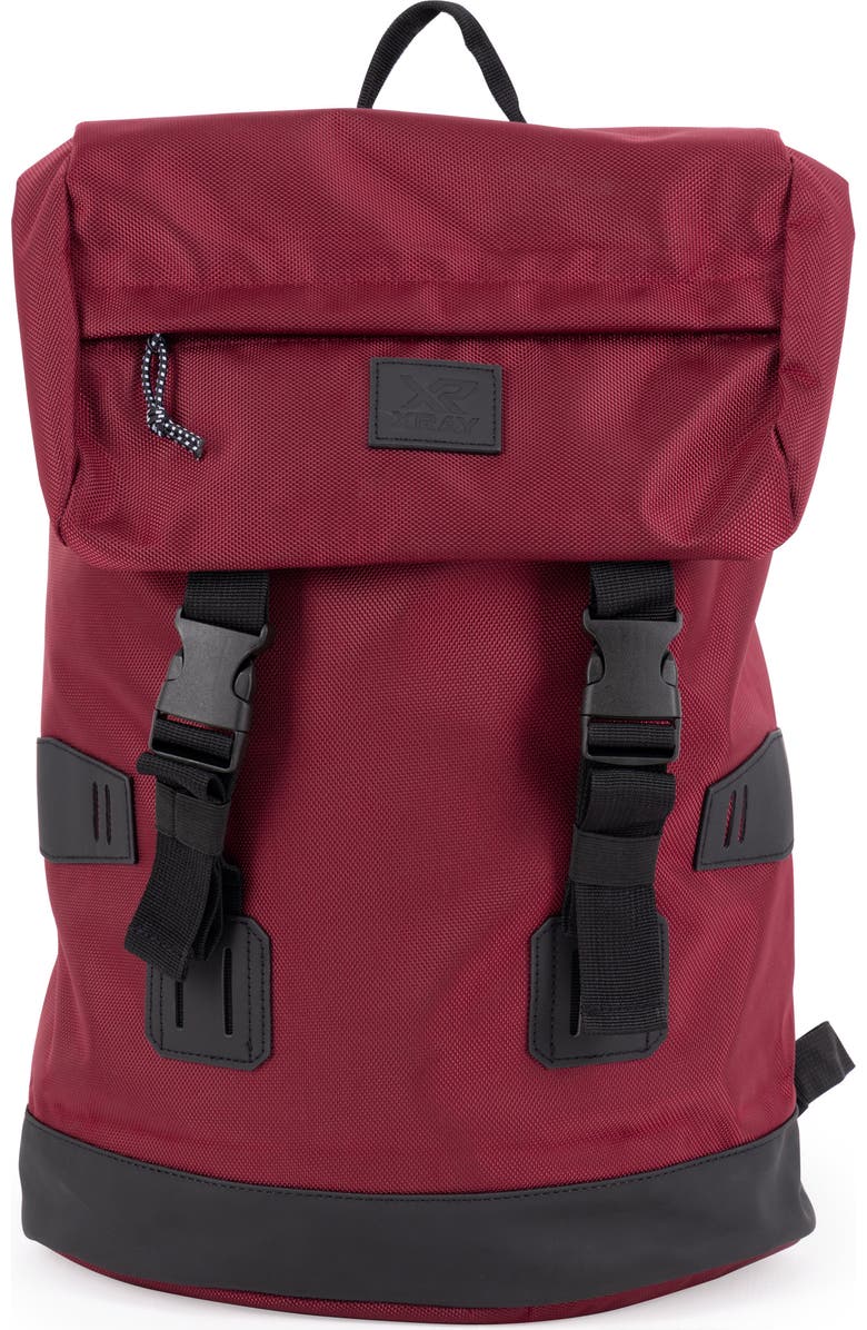 XRAY Backpack, Main, color, Burgundy/Black