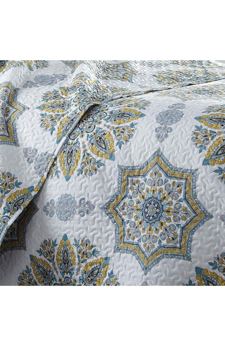 SOUTHSHORE FINE LINENS Modern Printed Duvet Cover Set, Alternate, color, Aqua