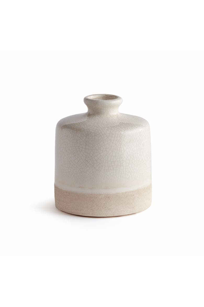 Leona Bottle Vase, Main, color, White