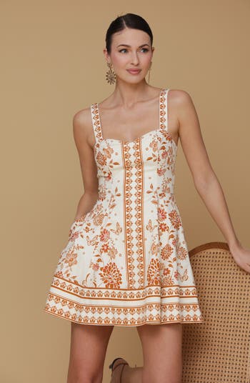 Sweetheart Fit & Flare Minidress