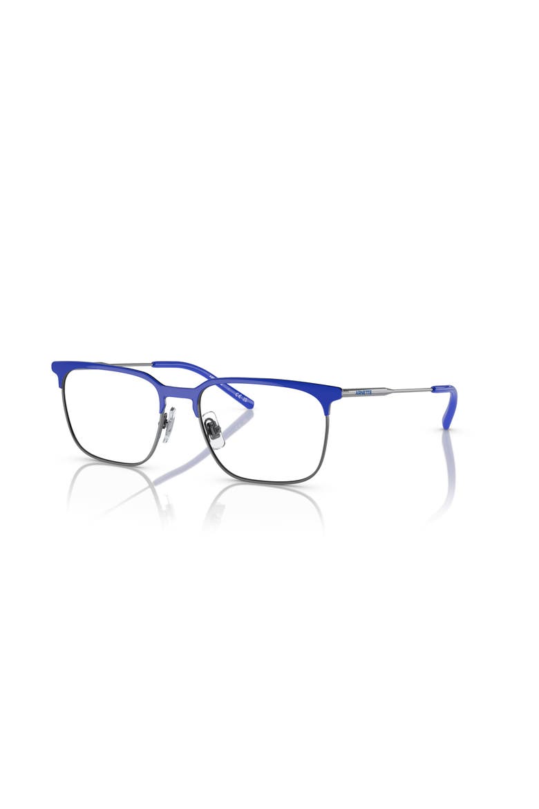 53mm Rectangle optical glasses, Main, color, Cerulean Blue