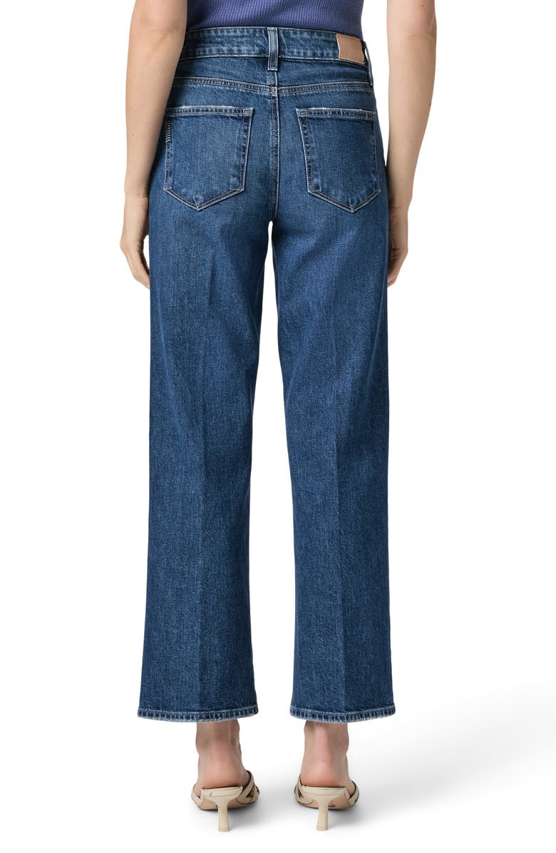 PAIGE Leenah High Waist Ankle Wide Leg Jeans, Alternate, color, Soundcheck