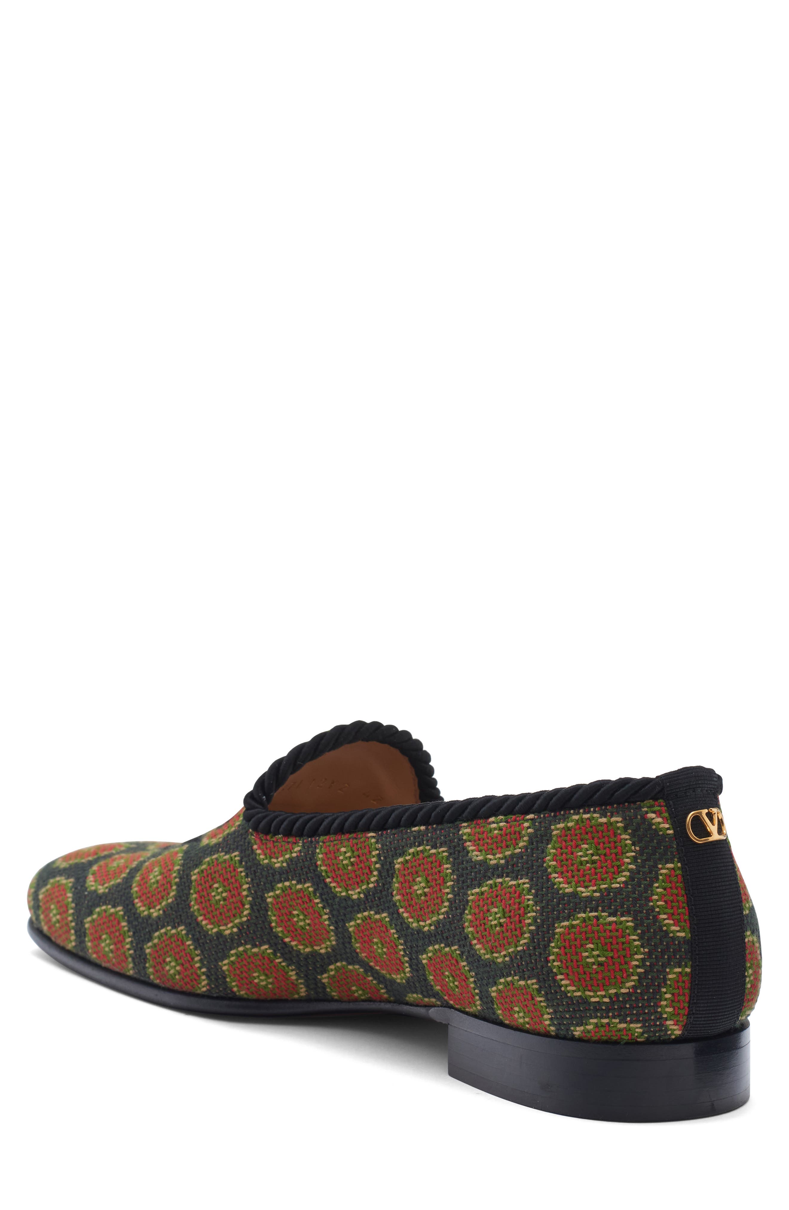 Valentino Garavani Les Alcôvettes Loafer, Alternate, color, Black Multi