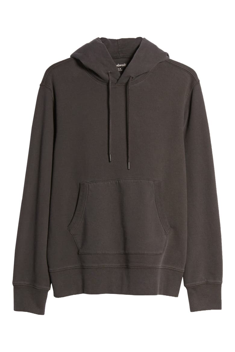 Hooded Sweatshirt, Alternate, color, BLACK COAL
