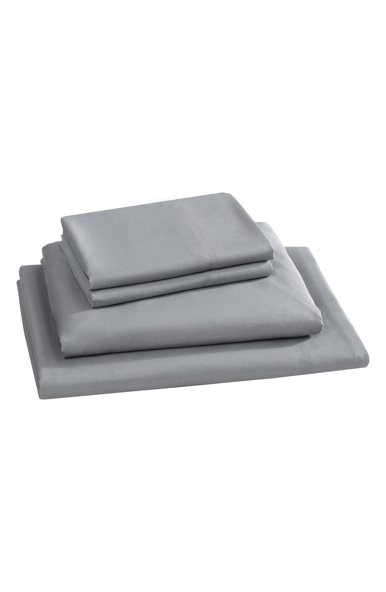 Perry Ellis Peri 5-Piece Twin/Twin XL Comforter Set, Main, color, Gray