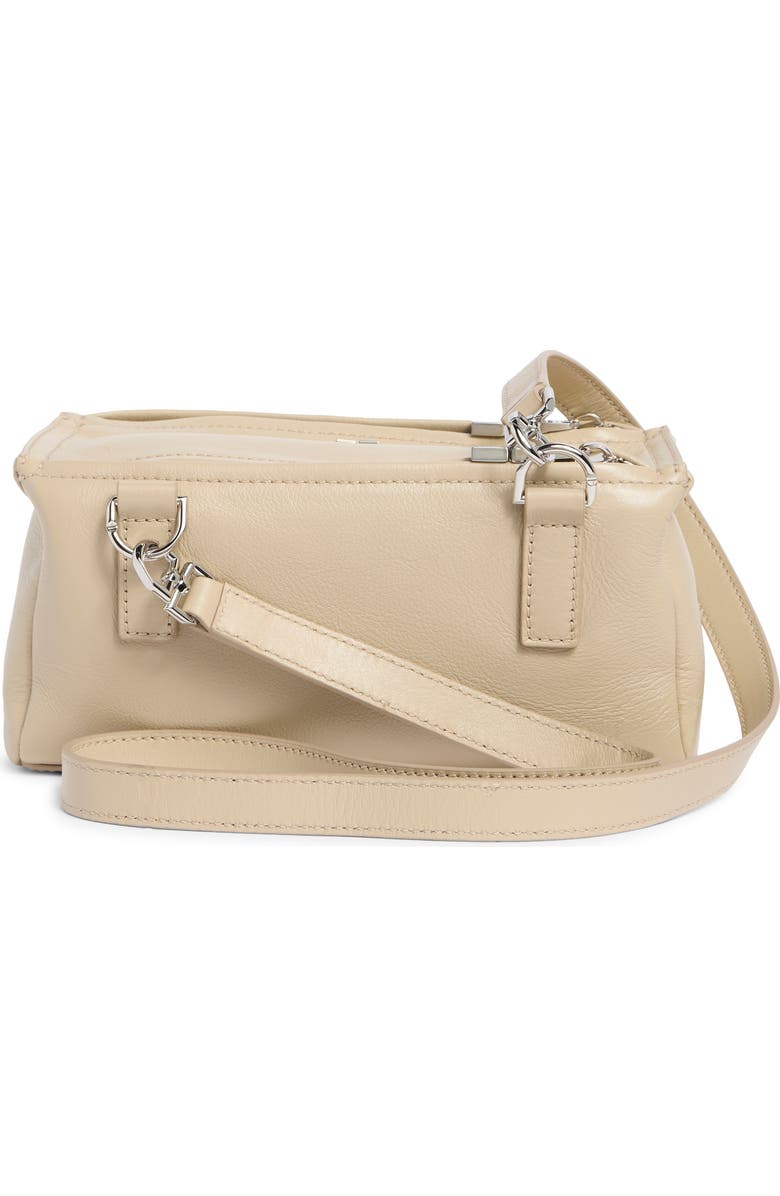 Givenchy Pandora Mini Crossbody Bag, Alternate, color, Beige