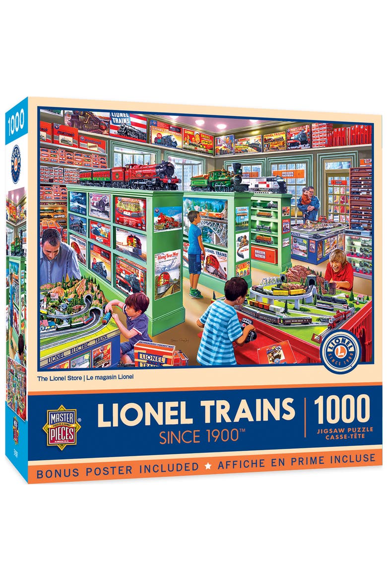 Lionel Store 1000 Piece Jigsaw Puzzle, Main, color, Multicolor