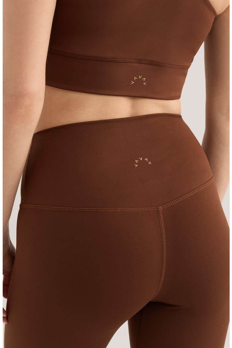 FreeSoft™ High Rise 25-Inch Leggings, Alternate, color, DARK WALNUT