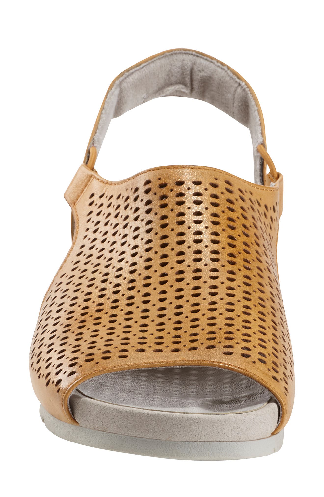 Laveen Sandal, Alternate, color, AMBER YELLOW LEATHER