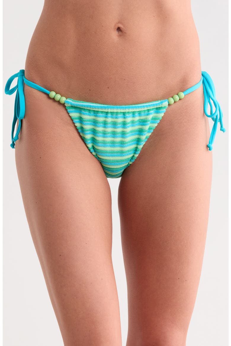 Bora Side Tie Bikini Bottoms, Main, color, FLOATIE
