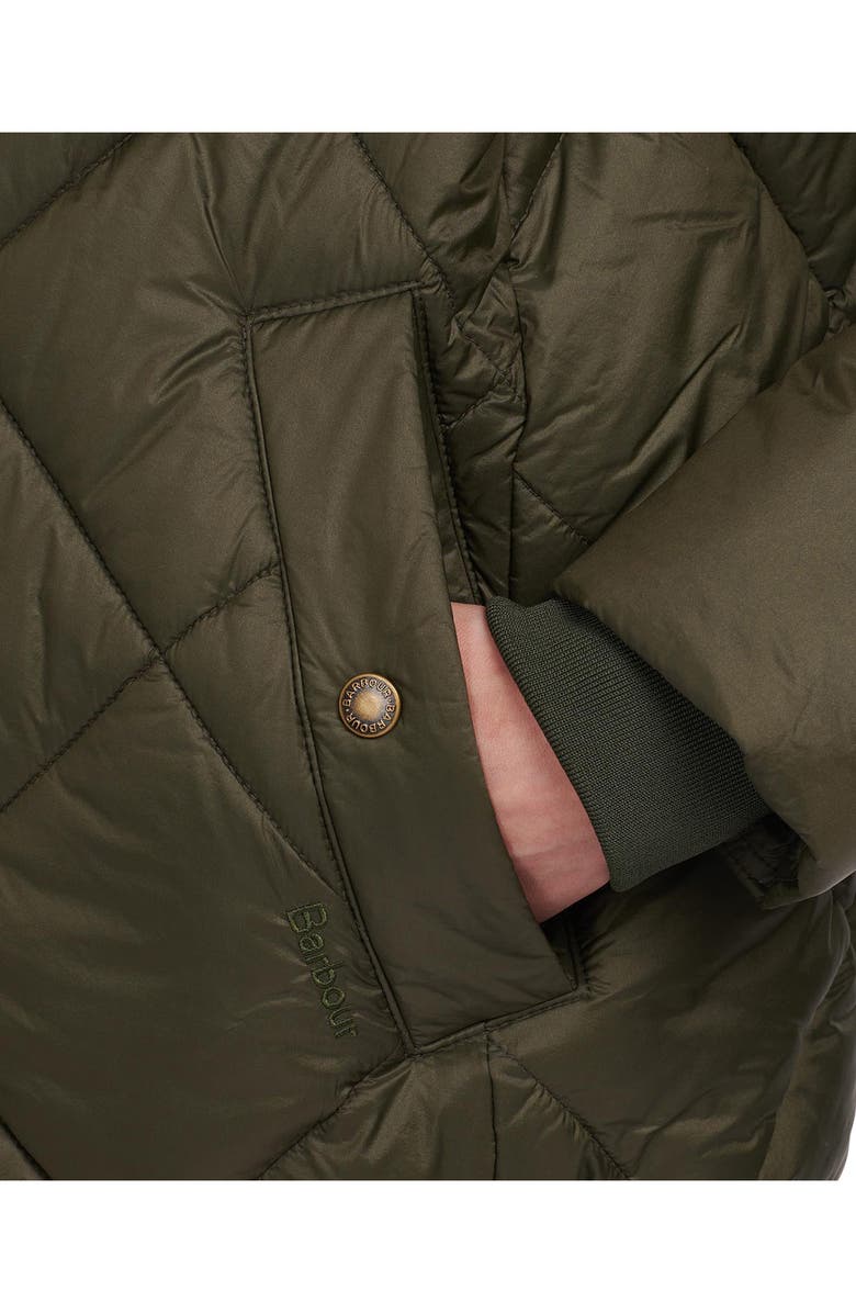 Barbour Alness Quilted Puffer Jacket, Alternate, color, 