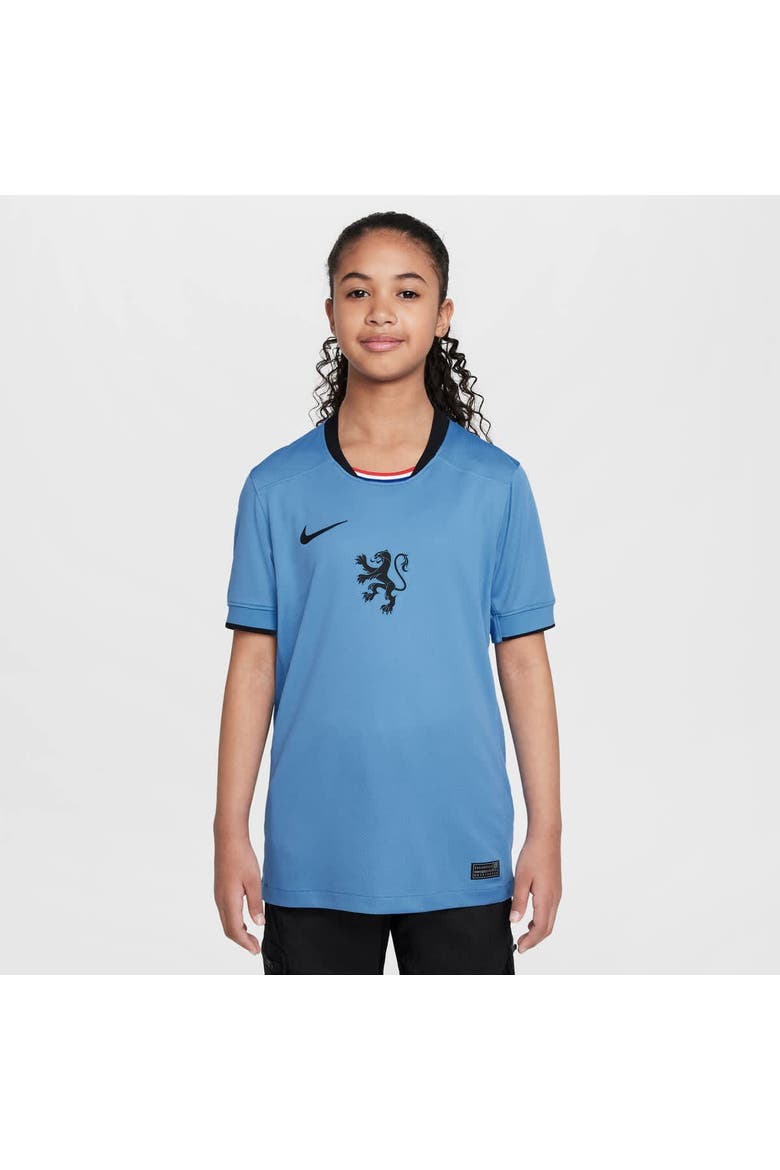 Youth Nike Blue Netherlands Women's National Team 2025/26 Away Replica Jersey, Main, color, Blue