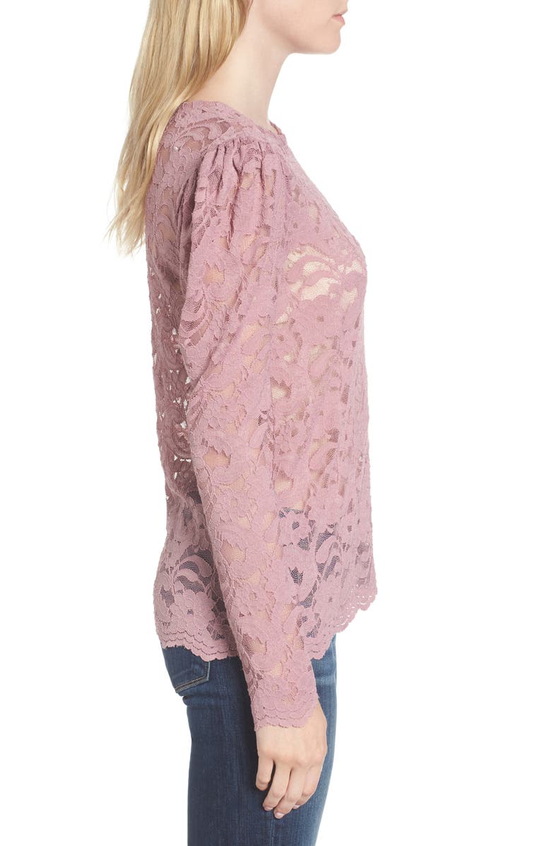 Hinge Lace Top, Alternate, color, 