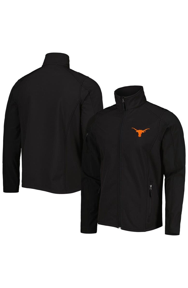 DUNBROOKE Men's Dunbrooke Black Texas Longhorns Sonoma Full-Zip Jacket, Main, color,