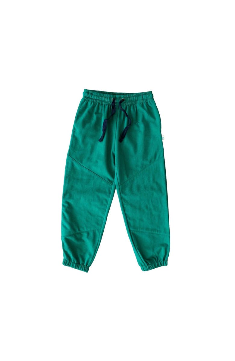 Jackalo Kids’ James Organic Cotton Sweatpants, Main, color, Hunter Green