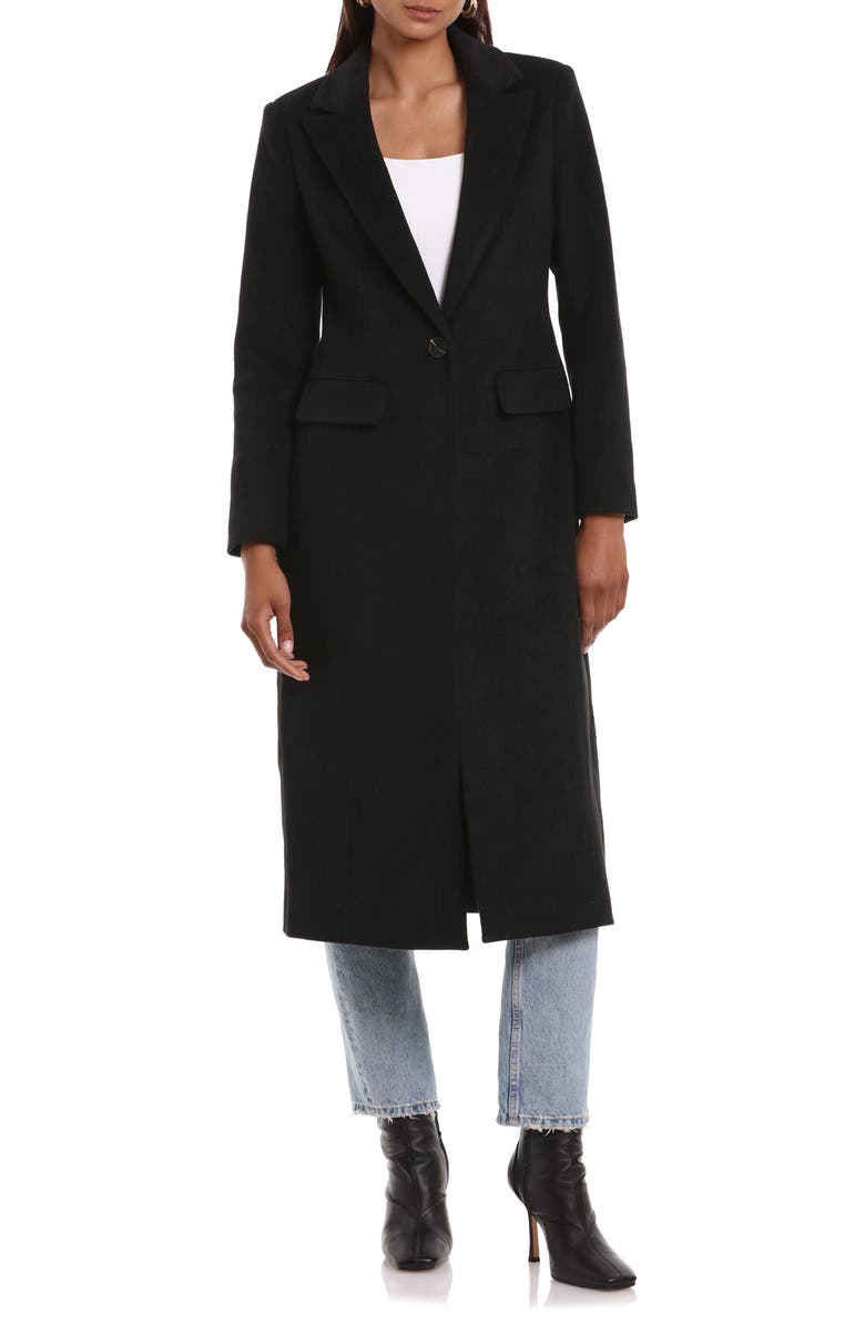 Avec Les Filles Midweight Twill Coat, Alternate, color, 