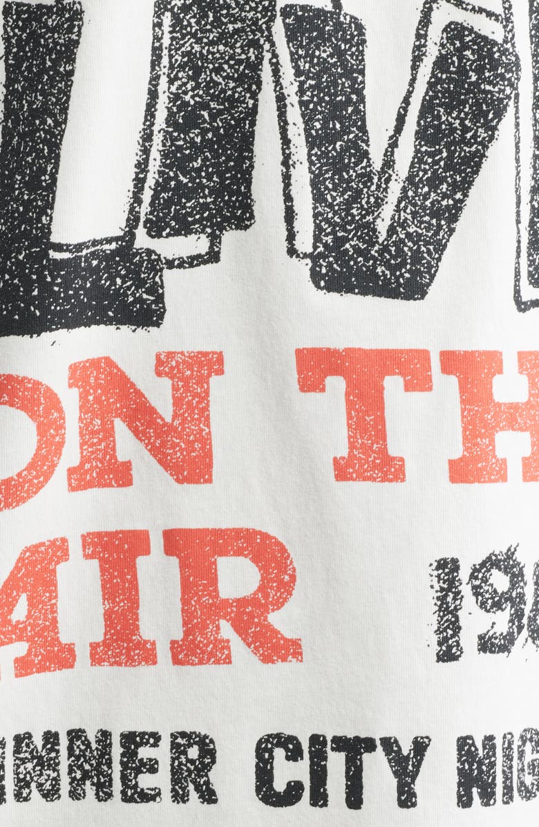 HONOR THE GIFT Live on the Air Graphic T-Shirt, Alternate, color, Bone