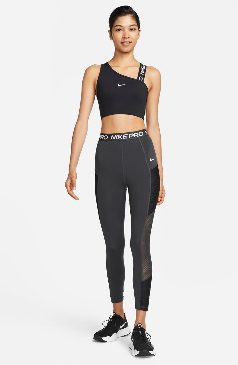 Nike Dri-FIT Pro High Waist Pocket 7/8 Leggings, Alternate, color, 