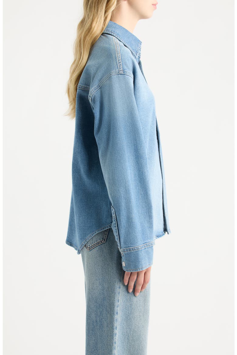 Chi Town Denim Shacket, Alternate, color, PRETTY PLEASE