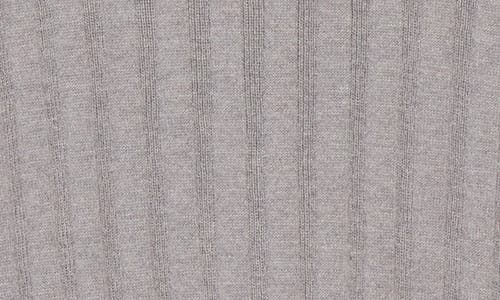 Abound Mock Neck Rib Sweater In Gray