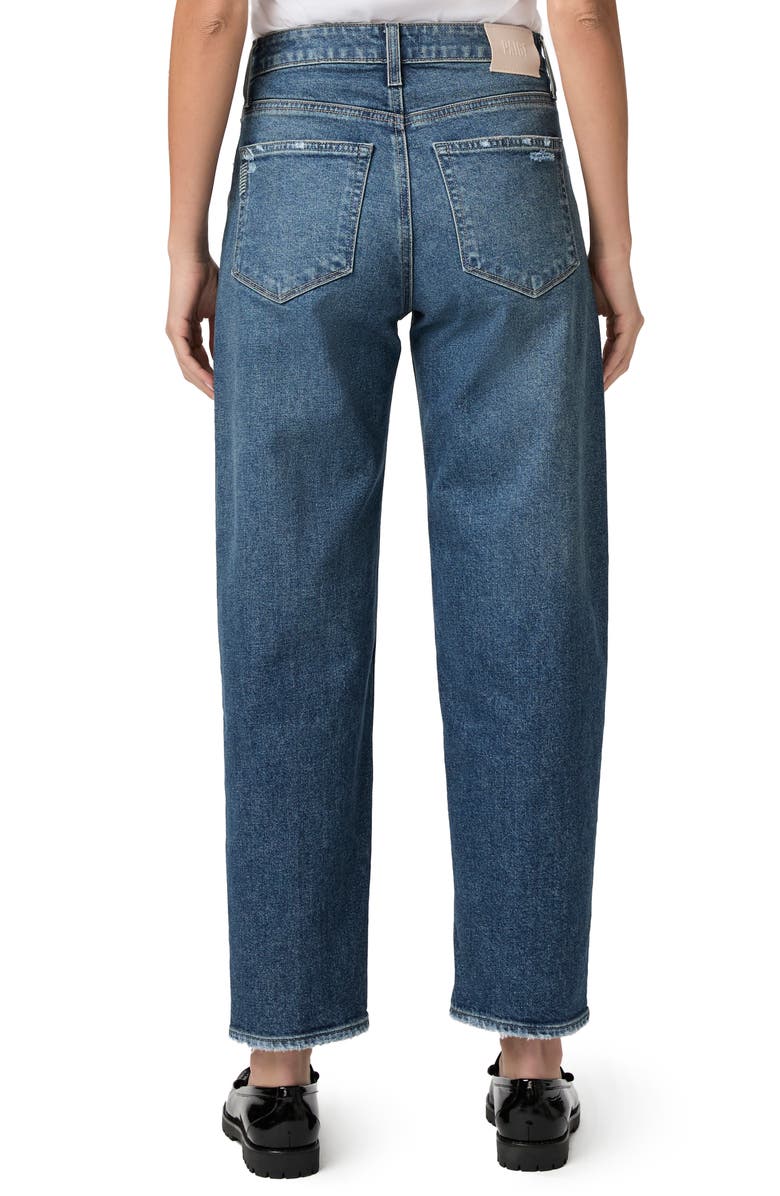 PAIGE Alexis High Waist Ankle Barrel Jeans, Alternate, color, 