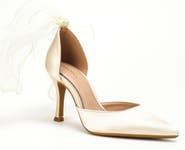 kneetoes Deena Bridal Bow Heels